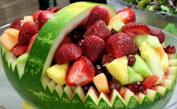 Chef-prepared catering presentation